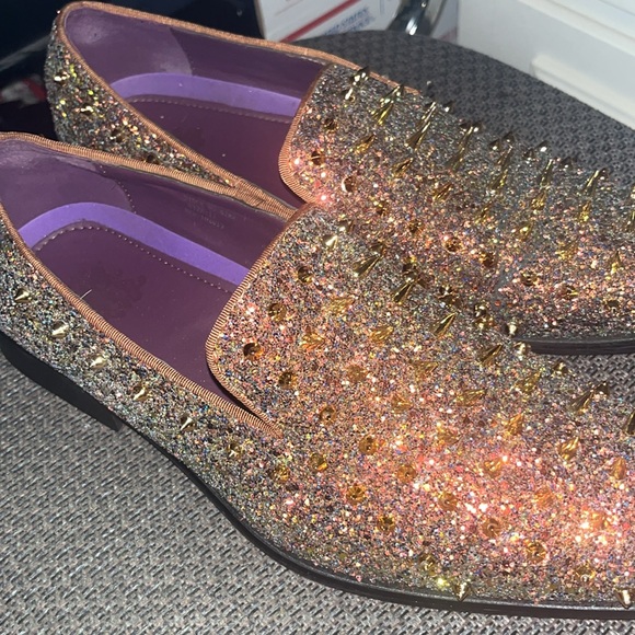 Copper/gold spike shoes - Picture 7 of 9